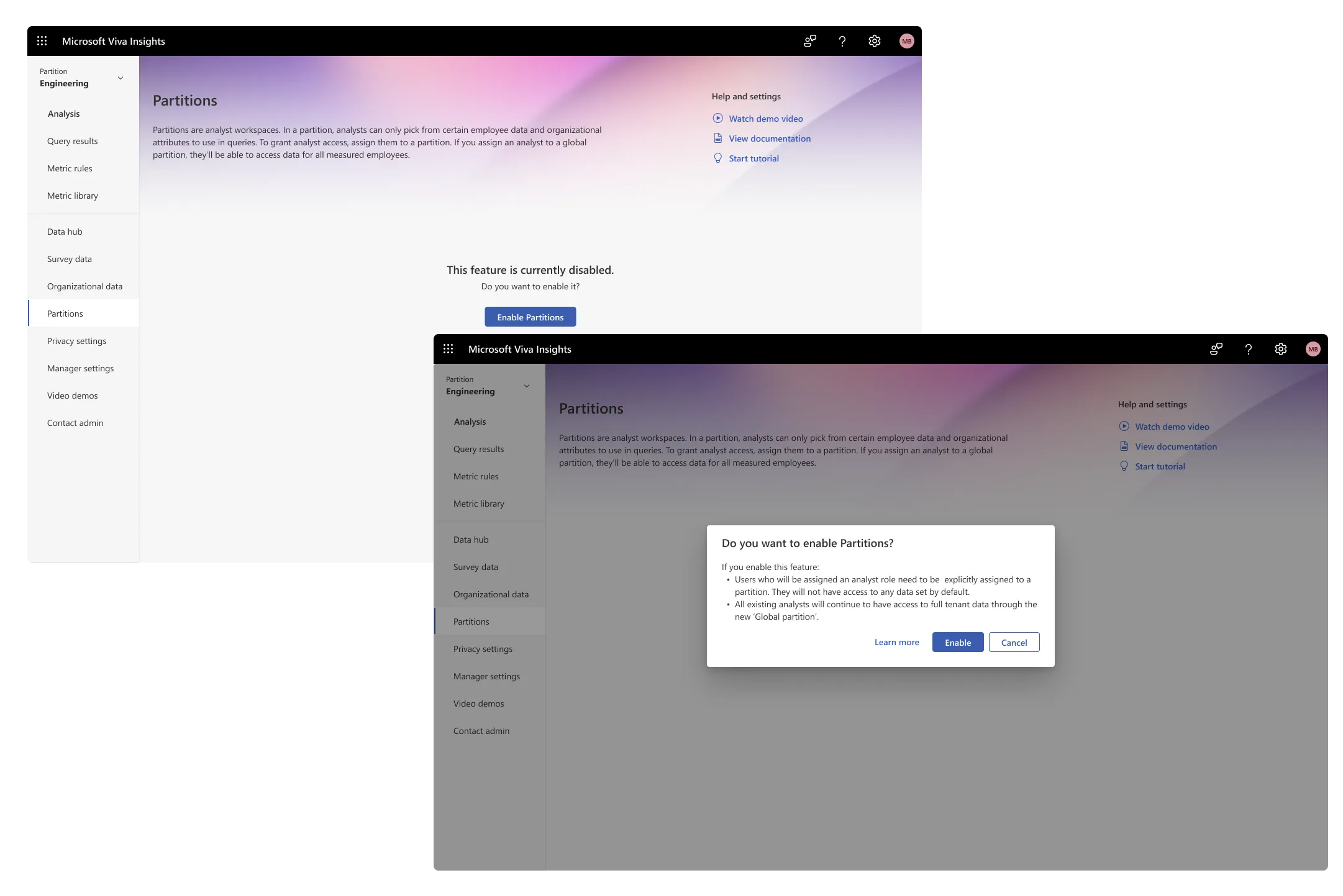 Through the Partitions homepage image