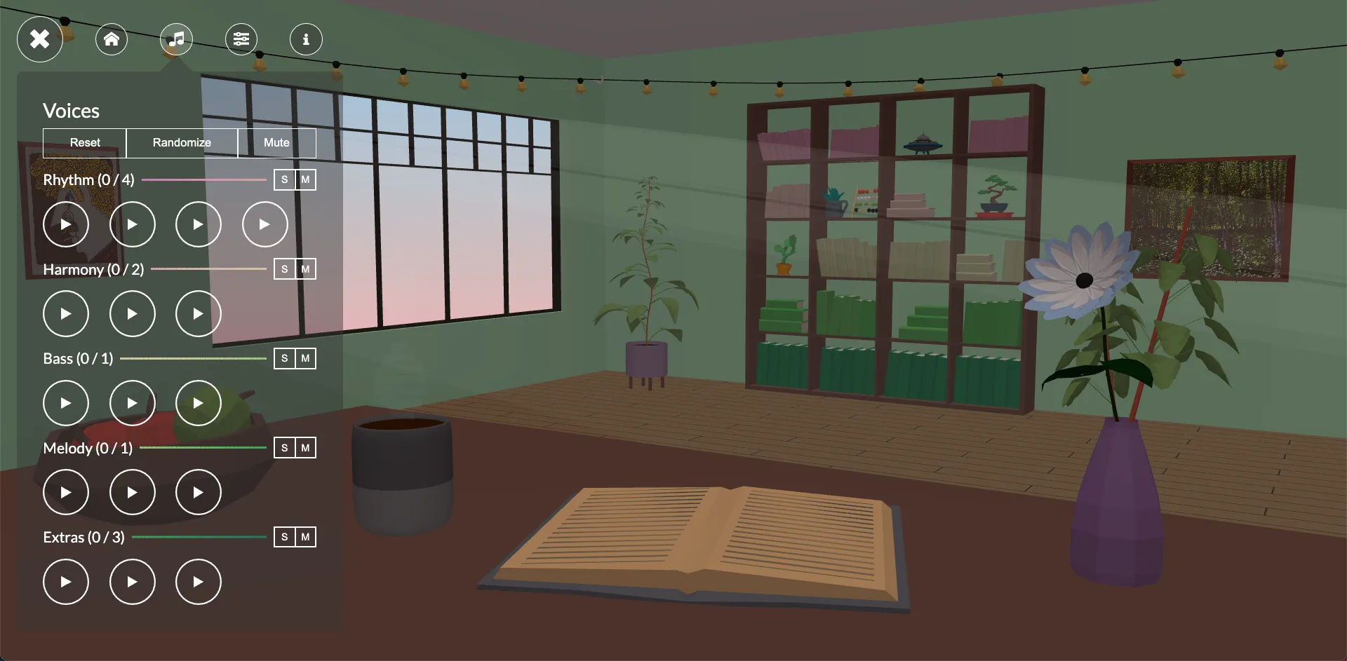 Soundscape World interface